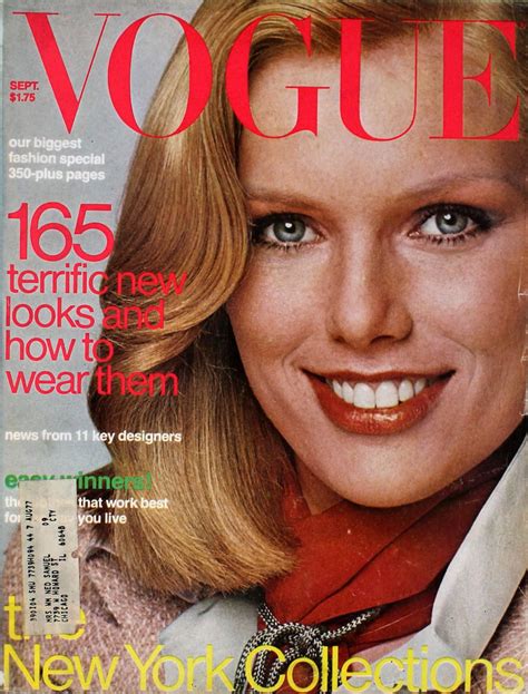 Vogue September 1976 At Wolfgangs Vogue Us Patti Hansen Vintage