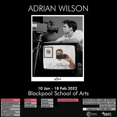 Adrian Wilson Quantel Art Photography Exhibition Blackpool Jan Feb 2022