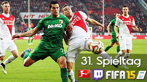 Ein salär, das der 1. FC AUGSBURG : 1. FC KÖLN - 31.Spieltag Bundesliga ...