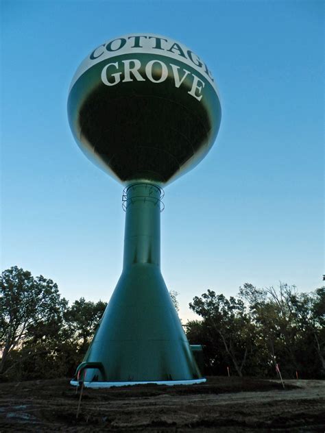 New Village Water Tower A Landmark Monona Cottage Grove Herald