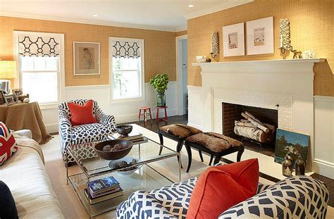 20 Living Rooms With The Textural Beauty Of Grasscloth