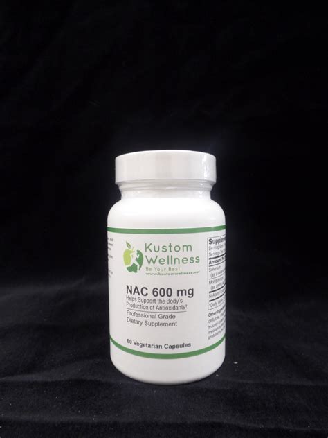 Nac may be able to inhibit this damaging cascade. NAC / 600 mg, Kustom Wellness - Retail Pharmacy - Palm ...
