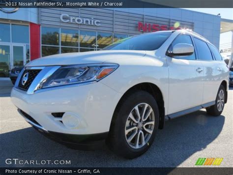 Nissan presents nissan pathfinder (2013). Moonlight White - 2013 Nissan Pathfinder SV - Charcoal ...