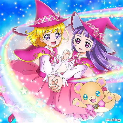 Mirai And Riko Mahoutsukai Precure Pretty Cure Sailor Moon Wallpaper