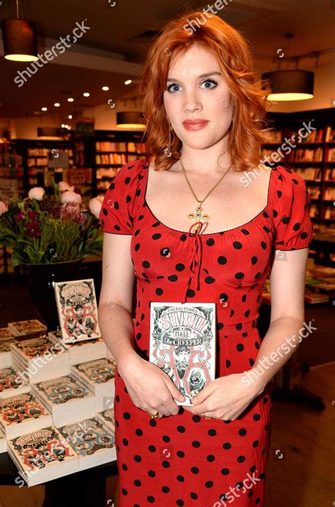 Emerald fennell started her career in 2006 with a role in the british tv show, trial & retribution. Emerald Fennell her book Shiverton Hall Creeper Editorial Stock Photo - Stock Image | Shutterstock