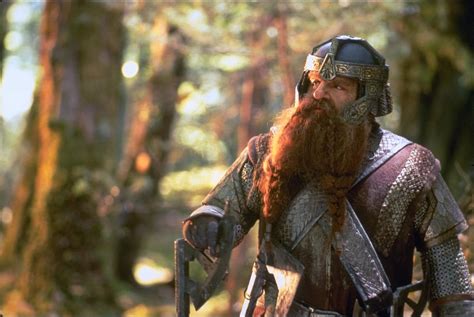 The Lord Of The Rings The Fellowship Of The Ring Movie Still Gimli