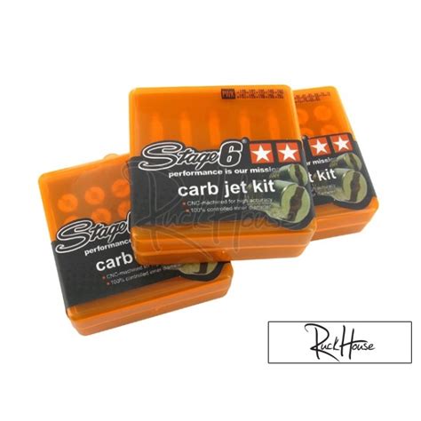 10 main jets in a handy plastic box, which makes it easier to grab the right one. Main Jet Set Stage6 PWK / CP - Ruckhouse