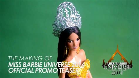 The Making Of Miss Barbie Universe 2014 Official Promo Teaser Youtube