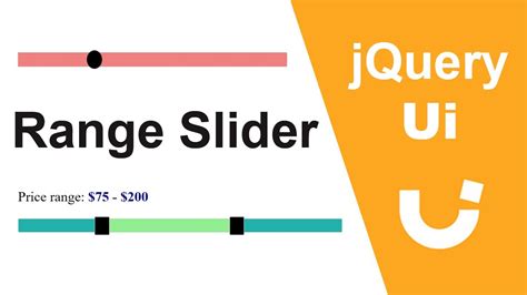Jquery Ui Range Slider Jquery Range Slider Youtube