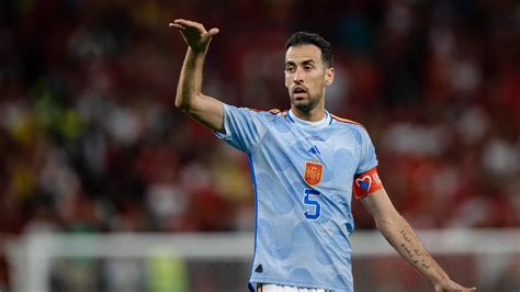 World Cup Winning Midfielder Sergio Busquets Announces International