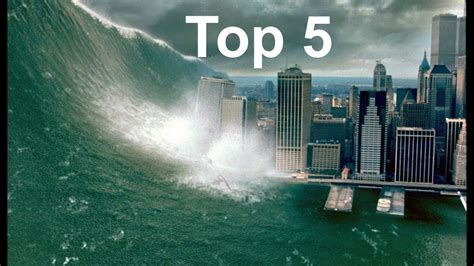 5 Biggest Tsunami Caught On Camera Youtube