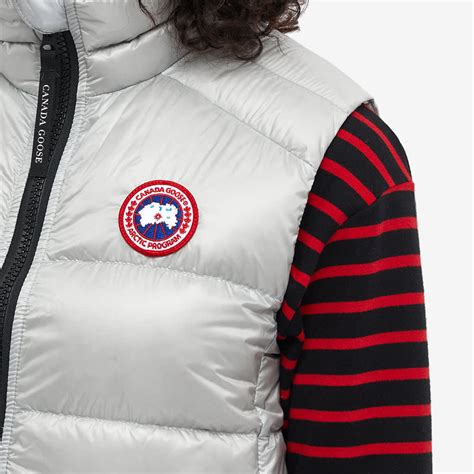 canada goose cypress vest silverbirch end global