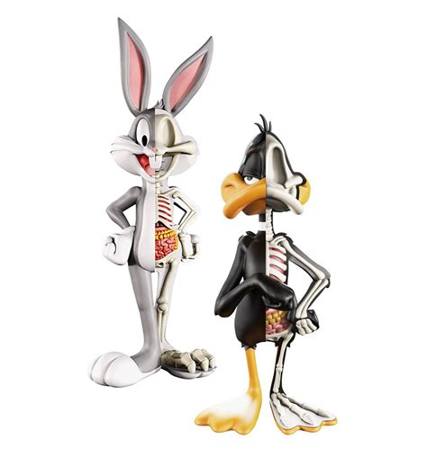 Mozlly Value Pack Xxray Looney Tunes Daffy Duck And Bugs Bunny 4d