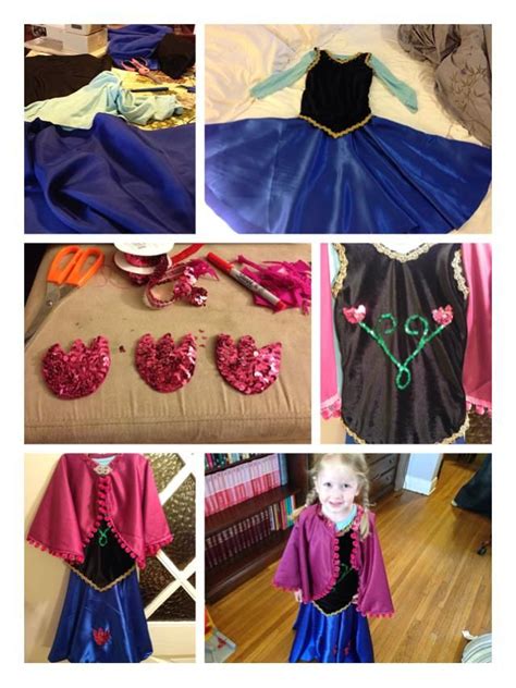Anna From Frozen Costume Diy Girls Clothes Patterns Ana Costume