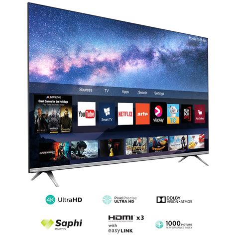 Televisor Philips Led 50 Uhd 4k Smart Tv 50pud6654 Promart