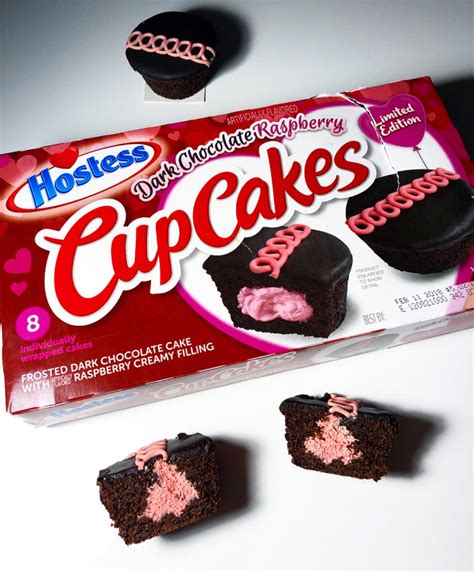 Review Hostess Dark Chocolate Raspberry Cupcakes Junk Banter