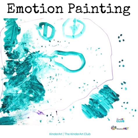 Emotion Painting Art Lesson Plan For Kids