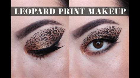How To Do Leopard Eye Makeup Saubhaya Makeup