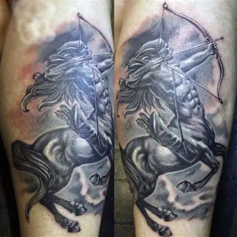 It's common to get the archer tattoo and this. 30 Sagittarius Tattoos For Men - Astrological Sign Designs