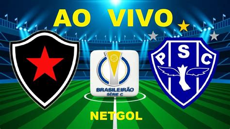 BOTAFOGO-PB X PAYSANDU AO VIVO - SÉRIE C 2020 - NARRAÇÃO ...