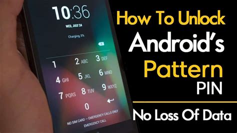 Forgot Pattern Android How To Change Screen Time Password Youtube