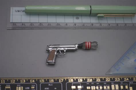 Buy Zhwh 16 Scale M9 Pistol The Last Of Us Ellie Miniature Plastic