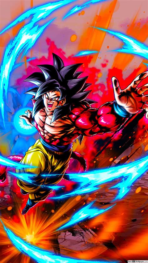 Super Saiyan 4 Goku Dragon Ball Gt Art From Dragon Ball Legends