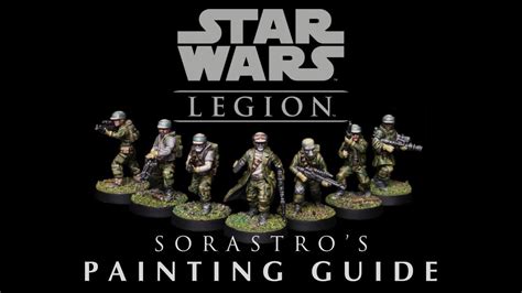 Star Wars Legion Painting Guide Ep2 Rebel Troopers Youtube