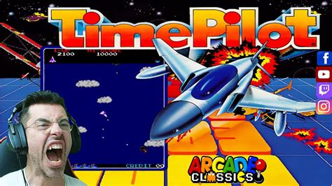 Time Pilot Arcade Coin Op Gioco Completo Longplay Konami 1982