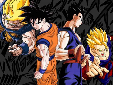 Free Download Wallpaper Goku E Gohan By Dony910 1024x768 For Your