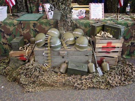 Tacticool is a perfect theme for selling military accessories, shooting clubs and firearm training. Military Theme & Event Rentals | Army party decorations ...
