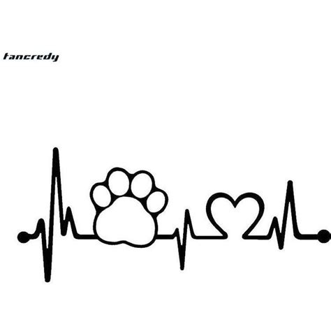 Plus your entire music library on all your devices. Pfote Herzschlag Aufkleber - Cool | Hunde, Aufkleber, Hund ...