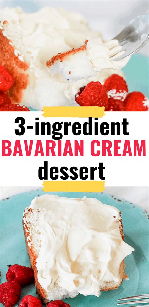 How To Make Amazing Bavarian Cream With Just 3 Ingredients Recipe