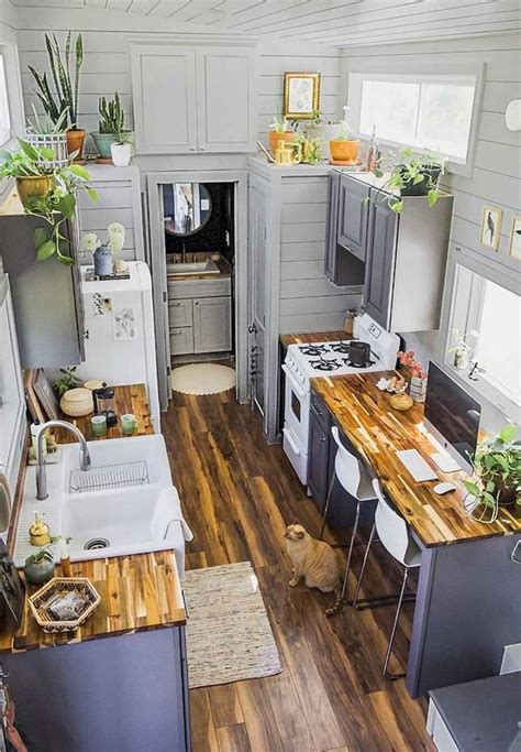 70 Incredible Tiny House Kitchen Decor Ideas Decorapartment Tiny