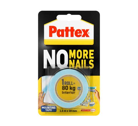 Pattex 15 M X 19 Mm No More Nails Tape Makro
