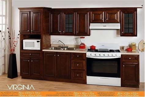 Es construirla a medida eligiendo los módulos de cocina que necesitáis elaborados a base de tableros de madera de máxima calidad. COCINA INTEGRAL VIRGINIA - Endomex