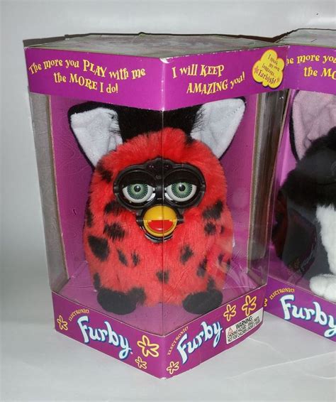 Original Vintage 1998 Furby Lot 90s Toys Limited Edition Rare Tiger