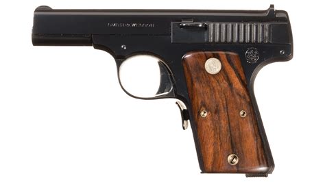 Smith And Wesson 32 Caliber Semi Automatic Pistol Rock Island Auction