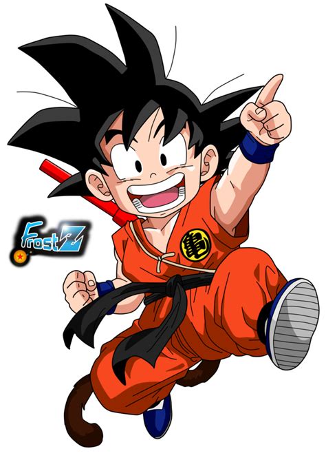 Kid Goku Cartoon