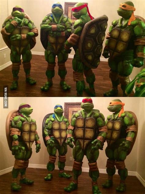 Homemade Ninja Turtles Costumes Cosplay Ninja Turtle Costume