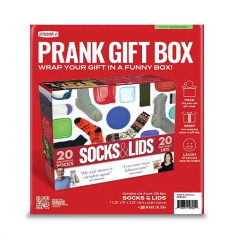 Buy Prank O Prank T Box Socks And Lids Online Sanity