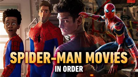 Galería Las Películas De Spider Man En Orden Cronológico