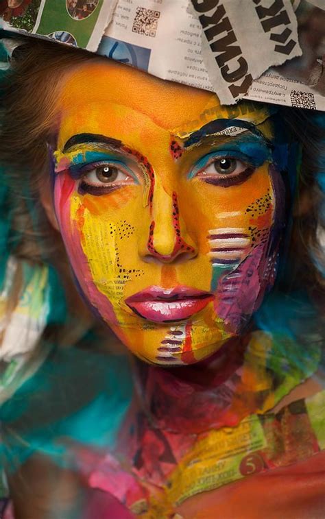 Maybe you would like to learn more about one of these? Insane Makeup Turns Models Into 2-D Paintings Of Famous Artists | Face art, Famous artists, Face ...