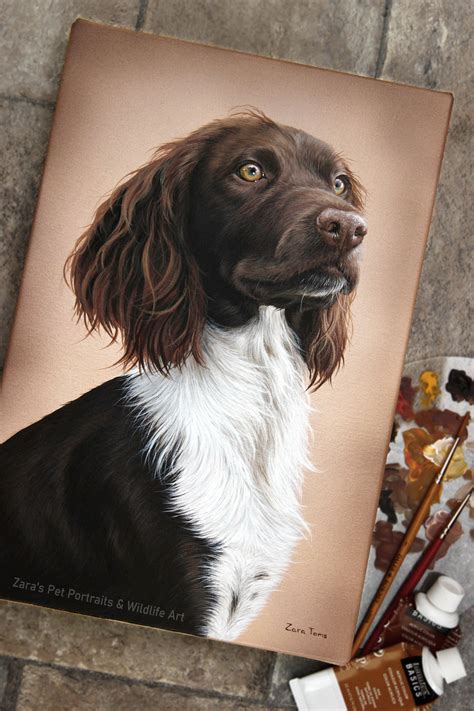 Acrylic Pet Portraits – Zara's pet portraits and wildlife art.co.uk