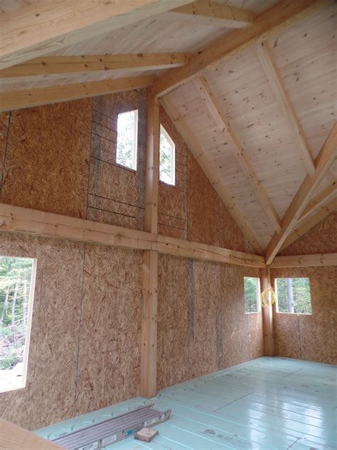 How To Build A Post And Beam Cabin Kits The Best Picture Of Beam