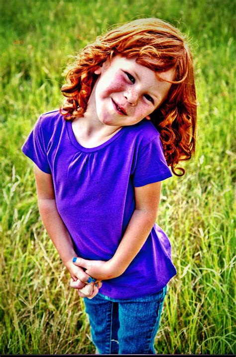 Children Girl Red Hair Curly Hair Child Photography Cute Haircuts