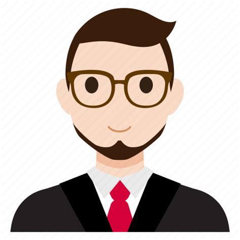 Avatar Business Male Man Office Suit User Icon