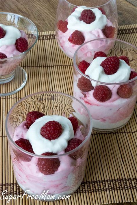 Here's the full list of all my dessert recipes! Sugar Free Raspberry Fool | Recipe in 2020 | Raspberry fool, Desserts, Low carb desserts