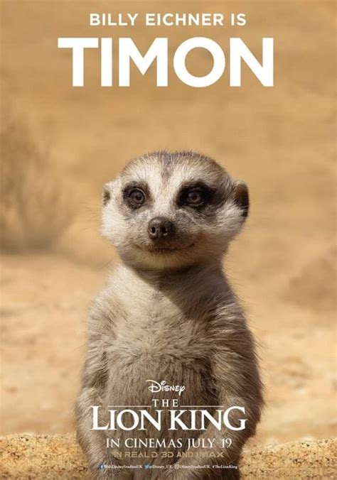 Disney Shares Character Posters For Upcoming Lion King Remake Tyla