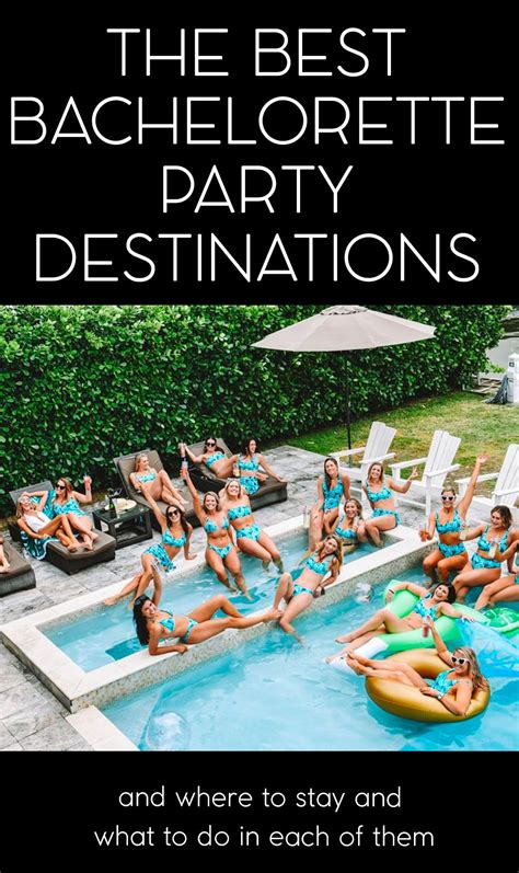 Bachelorette Party Destinations Bachelorette Party Places Tropical
